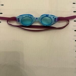 Speedo Kids Aqua Blue and Purple Swim Goggles